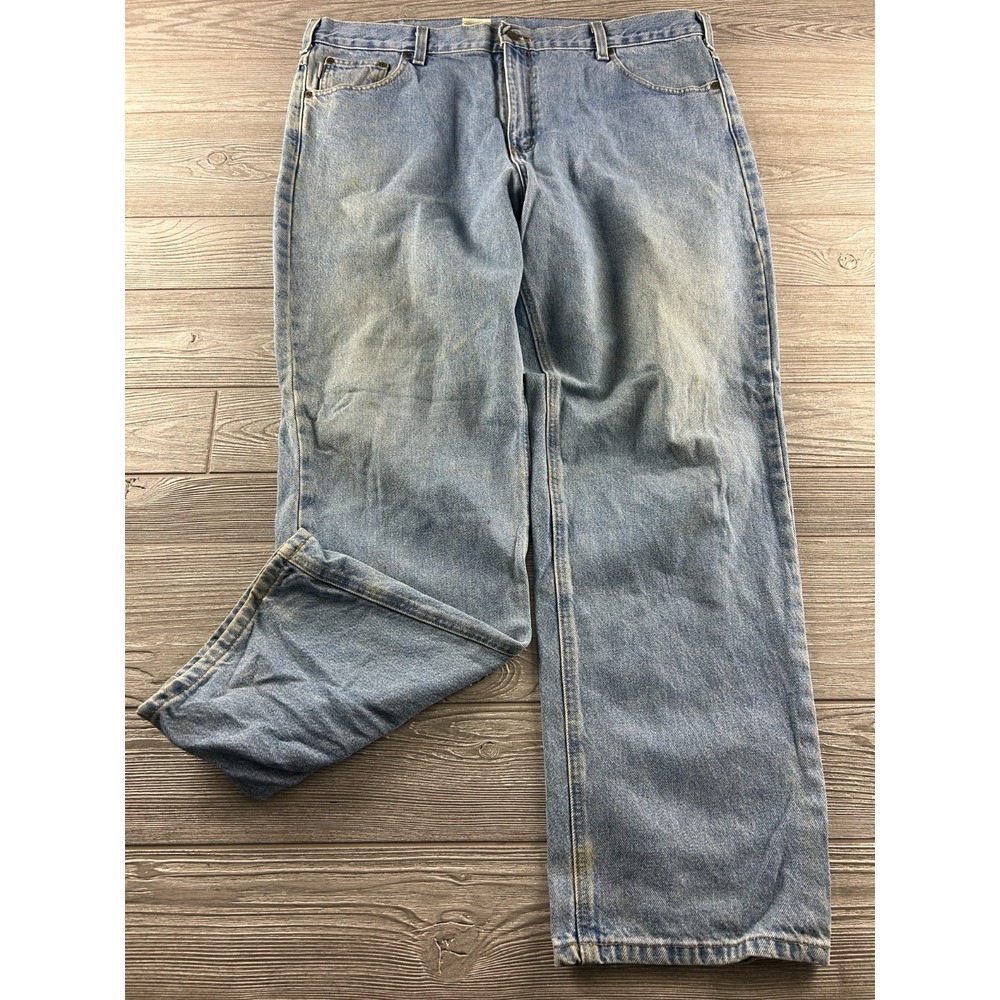 Carhartt B180STW Jeans Mens 42X32 Traditional Fit Denim Work Pants